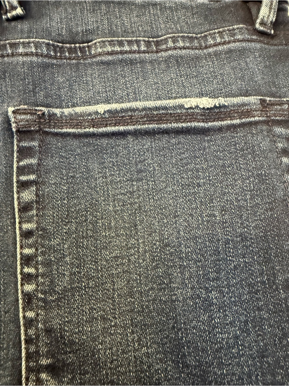 Good American Good Straight Dark Blue Jeans Size 6/28 excellent condition denim - Picture 5 of 5